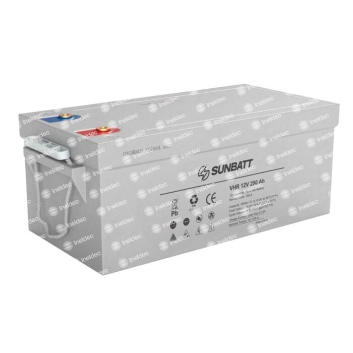 BaterIa Solar 250Ah de Gel 12V Sunbatt