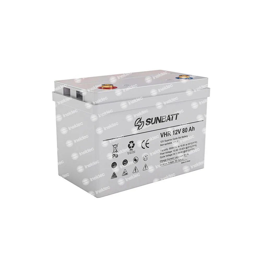 Batería Solar 75Ah de GEL 12V Sunbatt Batería Solar 75Ah de GEL 12V Sunbatt