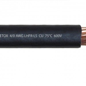 Cable 4 0 AWG CU LSHFR 2