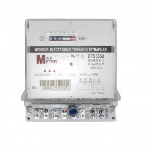 Medidor trifásico precio contador trifásico tetrafilar Max Meter