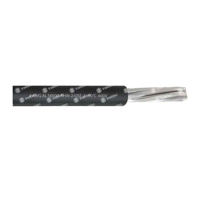 Cable 4 AWG RHW-2 AL S8000 AC