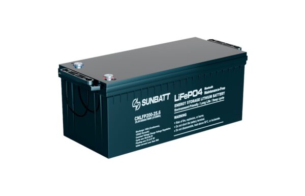 Bateria de litio LIFEPO4 24V 200AH Sunbatt Blue Carbon Greenpoint