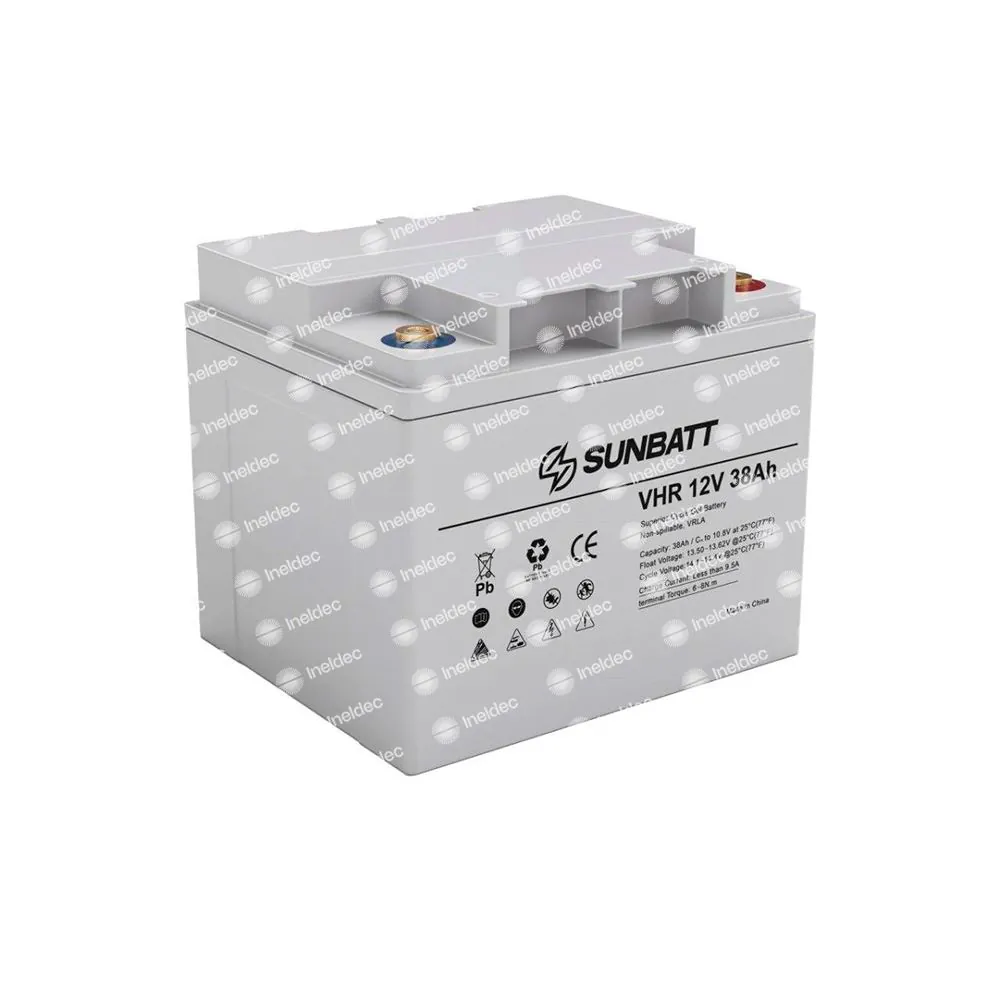 Batería Solar 38Ah GEL 12V Sunbatt Batería Solar 38Ah GEL 12V Sunbatt