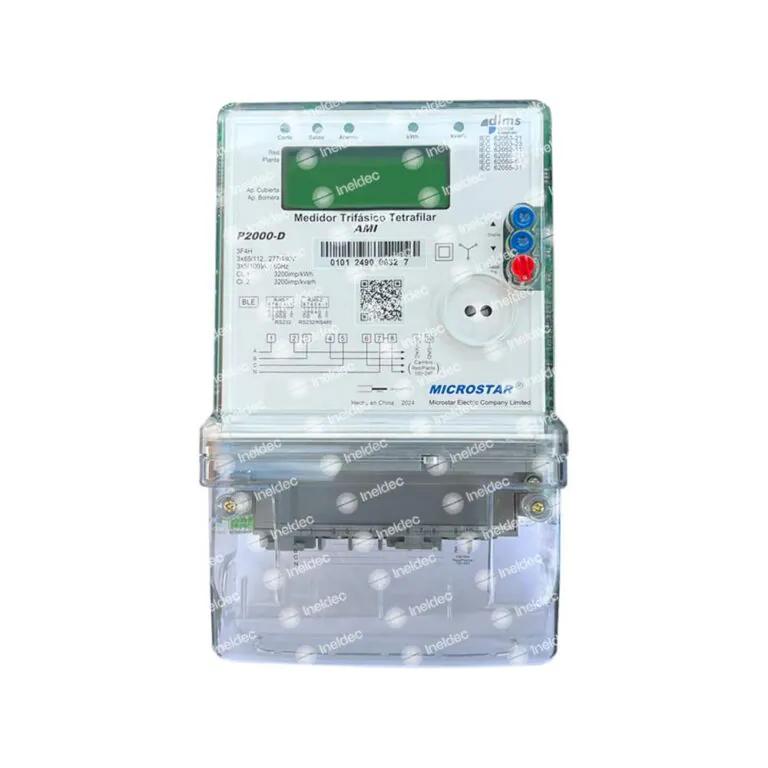 Home 48 Medidor trifásico 480V 100-160A P2000D Microstar EMSA