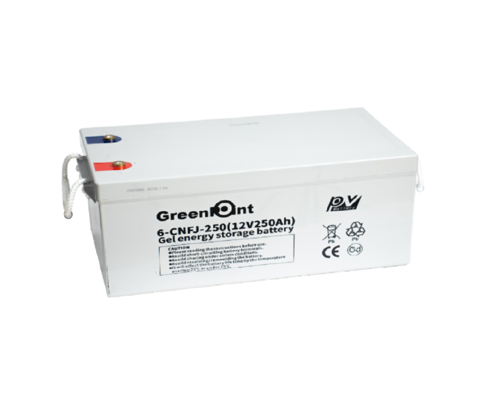 BaterIa Solar 250Ah de GEL 12V Greenpoint