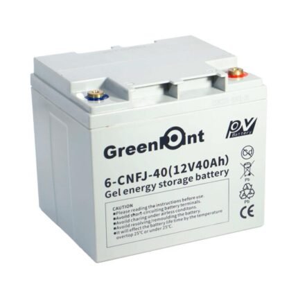 Batería Solar 40 Ah GEL 12V GREENPOINT