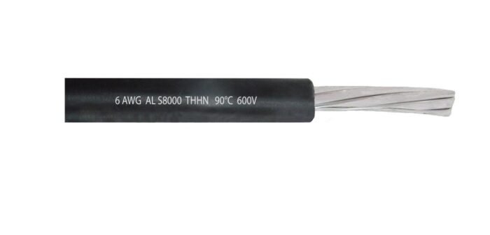 Cable de aluminio 6 AWG Aluminio S8000 THHN precio 1