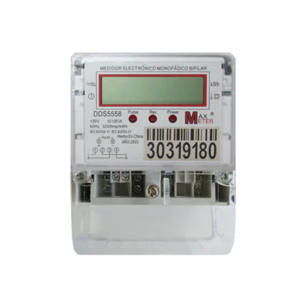 Medidor monofasico LCD Digital