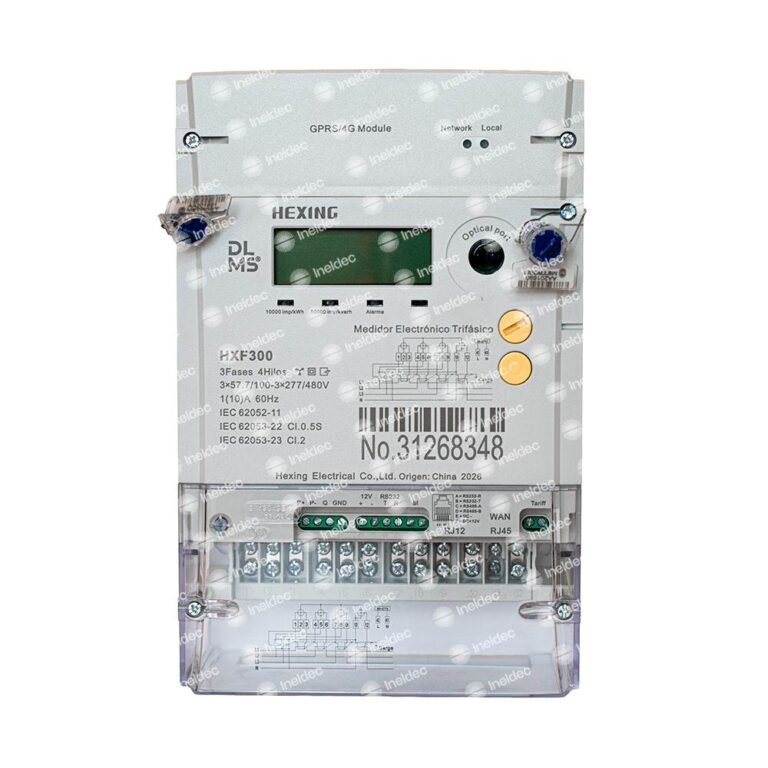 Home 51 Medidor bidireccional Trifasico HXF300 Hexing