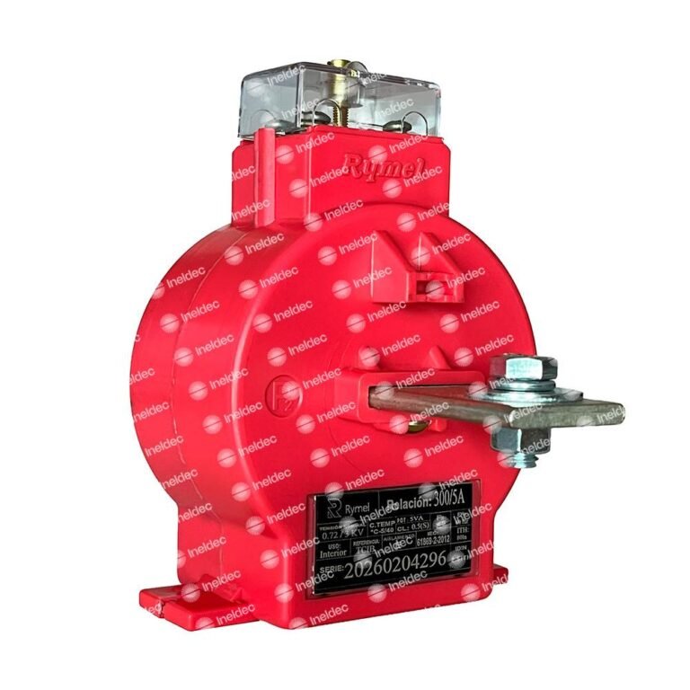 Transformador de corriente Barra Pasante 300-5A Rmyel